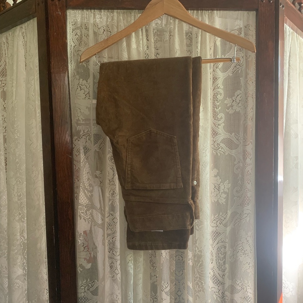 Banana Republic Hi-Rise Straight Corduroy Pants